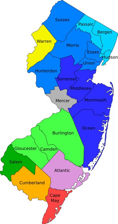 List of municipalities in New Jersey .